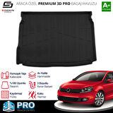 S-Dizayn VW Golf 6 3D Pro Bagaj Havuzu 2008-2012 A+ Kalite