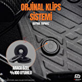 S-Dizayn DFSK E5 Plug-IN Hybrid 3D Pro Havuzlu Paspas 2024 Üzeri A+ Kalite