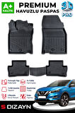 S-Dizayn Nissan Qashqai 3D Pro Havuzlu Paspas 2013-2021 A+ Kalite