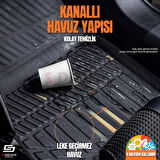 S-Dizayn Honda Civic 3D Pro Havuzlu Paspas 2006-2012 A+ Kalite