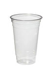 Plastik Şeffaf Bardak Milkshake Bardağı Kahve Bardağı Soğuk Içecek Tatlı Bardağı 400-450ml 10 Adet