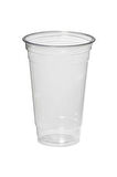 Plastik Şeffaf Bardak Kapaklı Milkshake Bardağı Kahve Bardağı Soğuk Içecek Bardağı 400-450ml 50 Adet