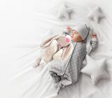 Uyku Arkadaşım PAPYONLU Uzun Kulak Bunny Peluş Tavşan 65 cm