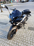 MOTOCAM Pulsar RS 200 Siperlik Ön Cam 2015-2025 Model 33cm Siyah Renkli 4mm KISA SPOR CAM