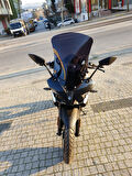 MOTOCAM Pulsar RS 200 Siperlik Ön Cam 2015-2025 Model 56cm Siyah Renkli 4mm UZUN CAM