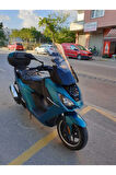 Peugeot Pulsion 125 Siperlik Ön Cam 2022 2024 Model 68cm Şeffaf Renkli 4mm