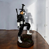  SLA Baskı Kalitesiyle 24 CM Punisher Figürü MARVEL Frank Castle