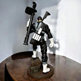  SLA Baskı Kalitesiyle 24 CM Punisher Figürü MARVEL Frank Castle