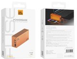 Nettech NT-PW43 Powerbank 10000 mAh 22.5W Turuncu Alüminyum 3 USB Type-C Hızlı Şarj