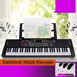 Dijital Klavye Piyano 61 Tuşlu Profesyonel ve Taşınabilir Elektronik Müzik Aleti