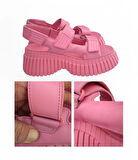 #ORİJİNAL #40 #K201511-003 #BCN #Nami #Masha /  #Barcelona #Masha #Pink #PEMBE #SANDALET #PLATFORM