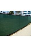 %95 Güneş Geçirmez Gölgelik File, Gölgeleme Tülü, Çit Filesi, Balkon Gölgeliği 17x3 m2 -yeşil