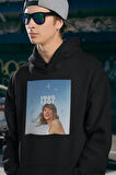 1989 Taylor Swift Baskılı Unisex Oversize Şarkıcı Hoodie