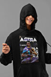 Astra Controller Baskılı Unisex Oversize Vaalorant Hoodie