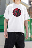 Deadpool Marvel Film Karakteri Baskılı Unisex Oversize Tişört