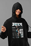 Valorrant Jett Duelist Karakter Baskılı Unisex Oversize Hoodie