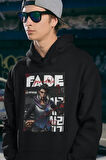 Unisex Fade Karakter Baskılı Unisex Oversize Vallorant Hoodie