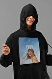 1989 Taylor Swift Baskılı Unisex Oversize Şarkıcı Hoodie