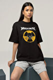 Megadeth Baskılı Unisex Oversize Müzik Grubu Tişört
