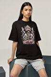 Çizgi Film Monkey D. Luffy Baskılı Unisex Oversize Tişört