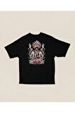 Çizgi Film Monkey D. Luffy Baskılı Unisex Oversize Tişört