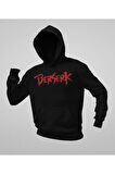 Anime Serisi Berserk Yazılı Unisex Oversize Hoodie