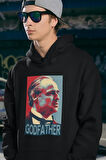 Godfather Film Karakteri Baskılı Unisex Oversize Hoodie