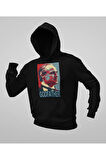Godfather Film Karakteri Baskılı Unisex Oversize Hoodie