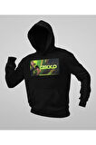 Gekko Baskılı Unisex Oversize Vallorant Hoodie