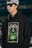 Marvel Karakter Baskılı Unisex Oversize Doctor Doom Hoodie