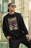 Marvel Comics Group Spider-Man Baskılı Unisex Oversize Sweatshirt