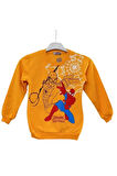 Spiderman Baskılı Şardonlu Erkek Çocuk Sweatshirt