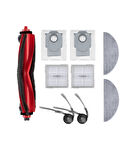 Roborock Q8 Max Pro (2025 Model!) Uyumlu Ana Fırça, Hepa Filtre  Mop  Yan Fırça Toz Torbası Seti 9 P