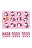 4 Adet Hello Kitty Kart Kaplama Sticker Kart Etiketi Model 3