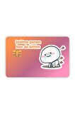 Qubby Üzülme Param Kart Kaplama Sticker Kart Etiketi