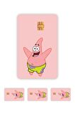 4 Adet Patrick Yıldız Kart Kaplama Sticker Kart Etiketi
