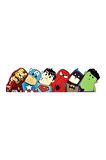 15x4 Cm Super Kahramanlar Sticker Araba Laptop Oto Motor Sticker