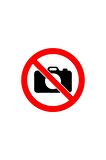 8x8 Cm Fotoğraf Çekmek Yasaktır Sticker Araba Laptop Oto Motor Sticker