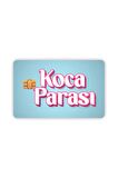 Koca Parası Kart Kaplama Sticker Kart Etiketi