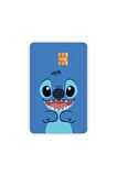 Stitch Kart Kaplama Sticker Kart Etiketi