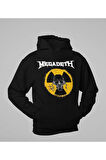 Megadeth Baskılı Unisex Oversize Rock Metal Müzik Grubu Hoodie