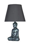qdec Modern Dizayn Buda Abajur Yeşil-Gri