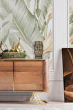 qdec Modern Dizayn Moai Biblo Gold