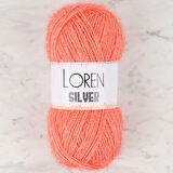 Loren Silver Turuncu El Örgü İpi - RS0019 - 34084