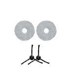 Roborock Q Revo Master Siyah Uyumlu Mop ve Yan Fırça-4 Parça