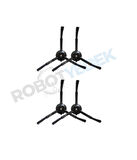 Roborock Q Revo Master Siyah Uyumlu Yedek Yan Fırça-4 Adet