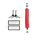 Roborock QRevo MaxV / QRevo Pro / QRevo S Siyah Uyumlu Mopsuz Fırça Hepa Filtre Seti-5 Parça