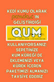 pawdaz Qum Küreği - Büyük delikli büyük kum küreği- Mavi ( İri taneli kedi kumları için)