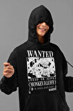 Monkey D. Luffy Baskılı Unisex Oversize Anime Karakter Hoodie