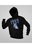 Tasarım 1989 Taylor Swift Baskılı Unisex Oversize Hoodie